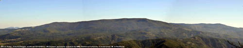 Panorama orientale visto da Monte Carpano (Bagno di Romagna)<br>foto scattata da Bruno Roba - Poppi (AR) e qui riprodotta col consenso dell'autore